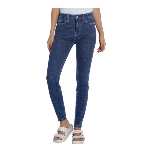 Hint of Blu Brilliant NWT Women’s Sustainable High Rise Ankle Skinny Jeans 28 - Picture 1 of 15